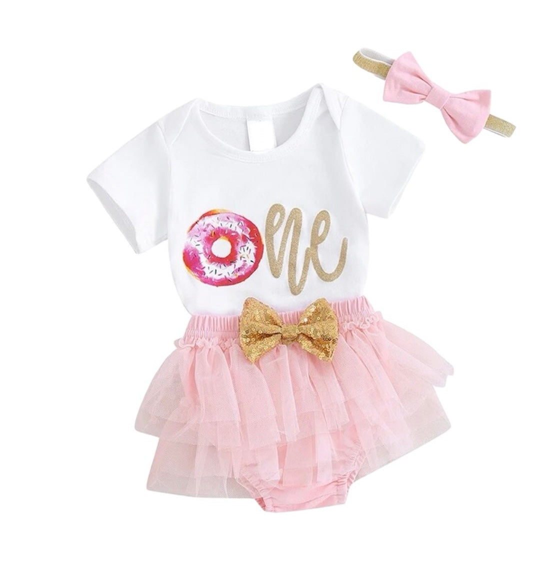 Romper First Birthday