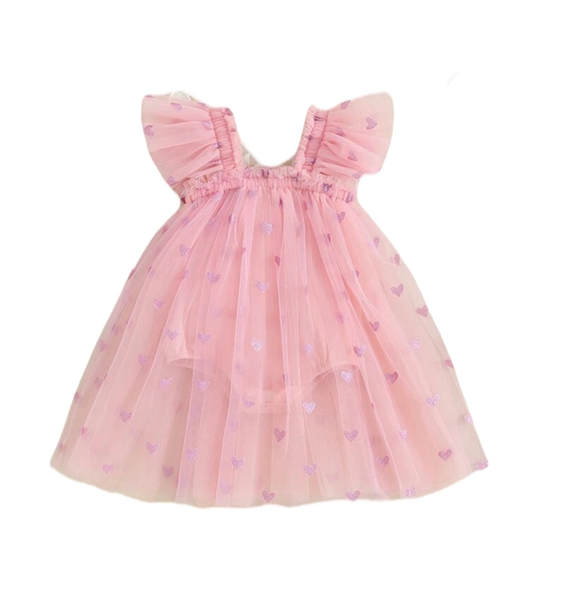 Babybody - Jenna Butterfly roze