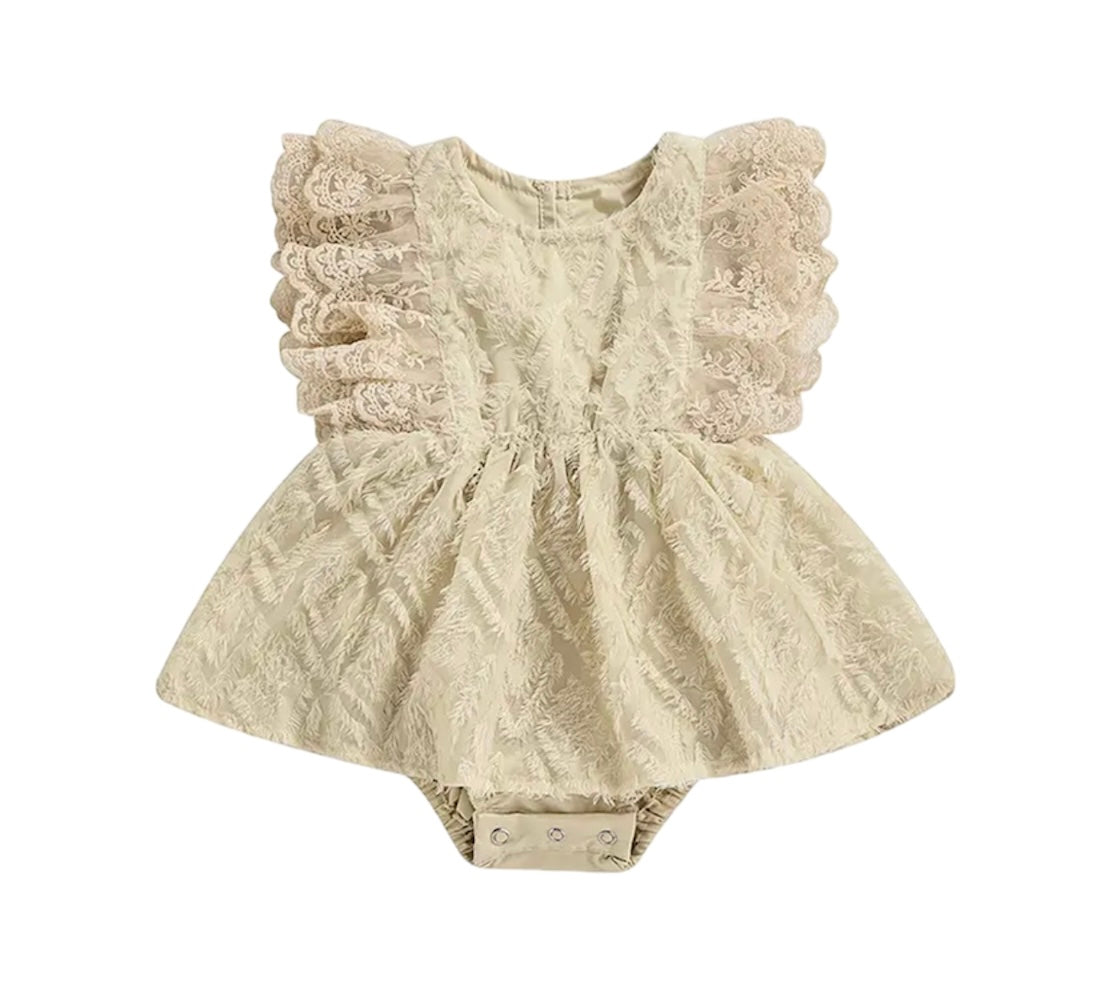 Romper Heather Beige