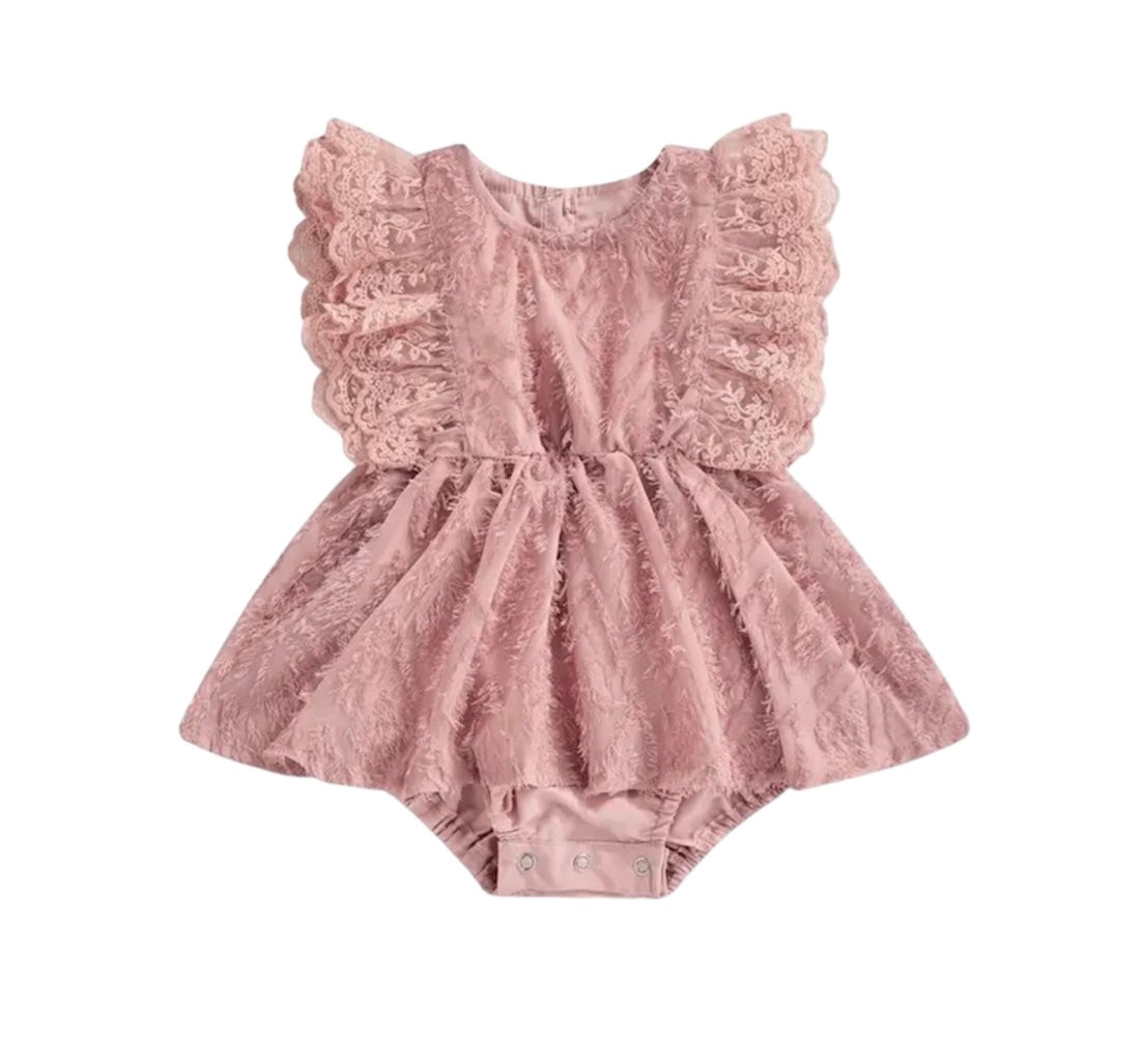 Romper Heather Old Pink