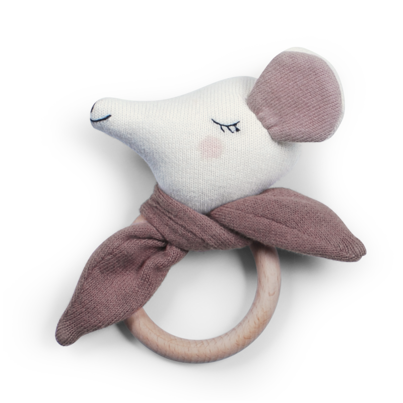 SAGA - TEETHING RING - GANTI - Fawn - Kletskouz